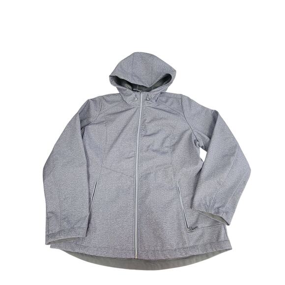 ZeroXposur Xl Long Sleeve Zip Up light Jacket Gray - Picture 1 of 6